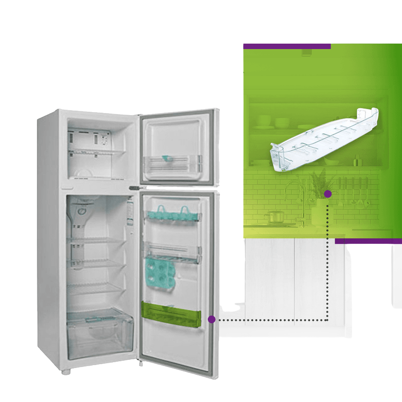 Anaquel / estante puerta refrigerador Consul - 326063836