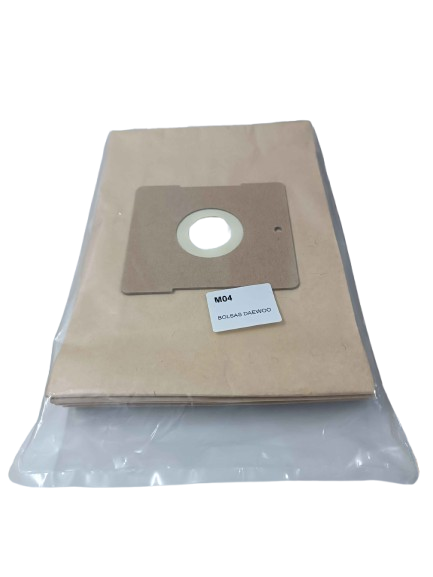 Pack bolsas aspiradora 5 unidades Daewoo, Midea, LG, Yfoss