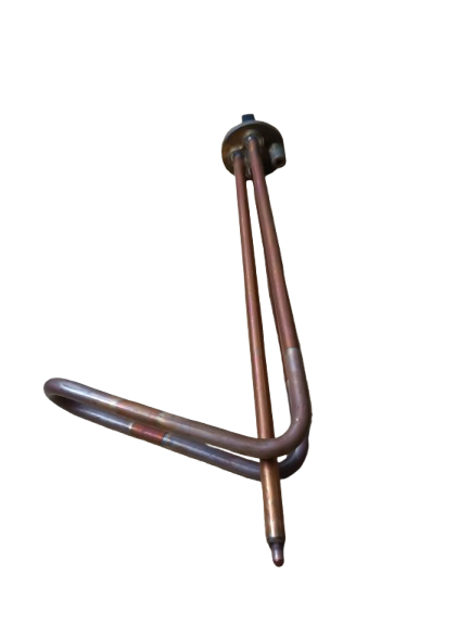 Resistencia calefón 1500 W - china 90º platina