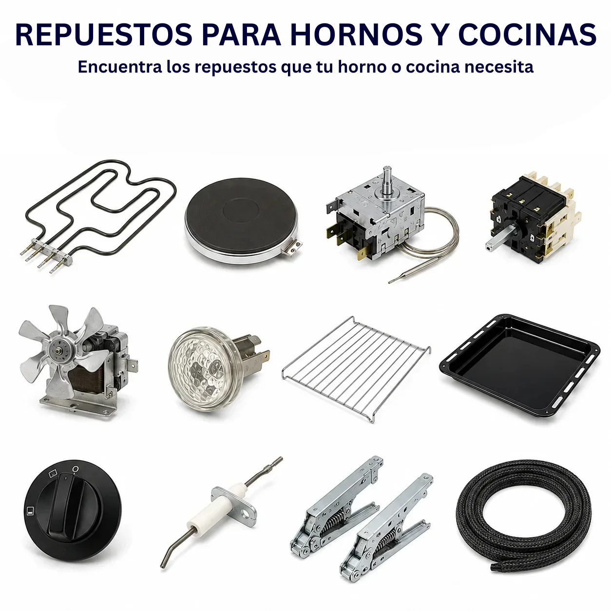 Repuestos para hornos y cocinas