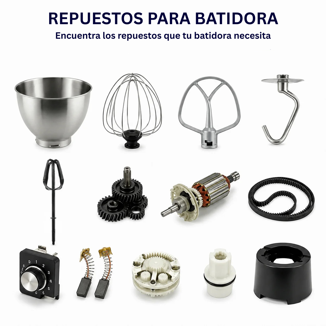 Repuestos para batidora