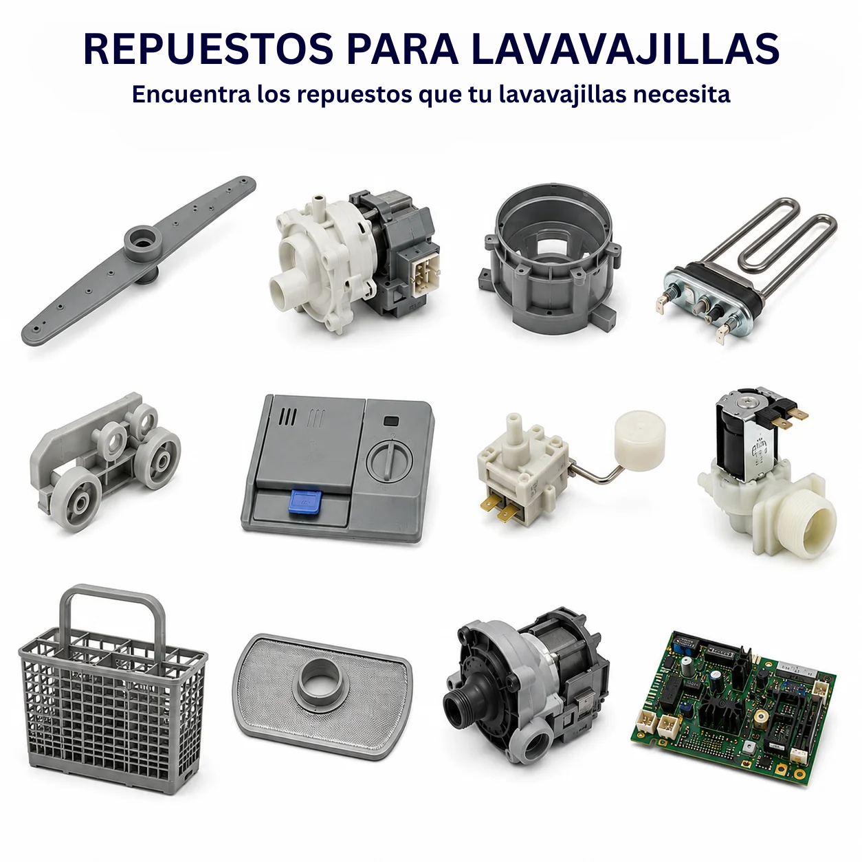 Repuestos para lavavajillas