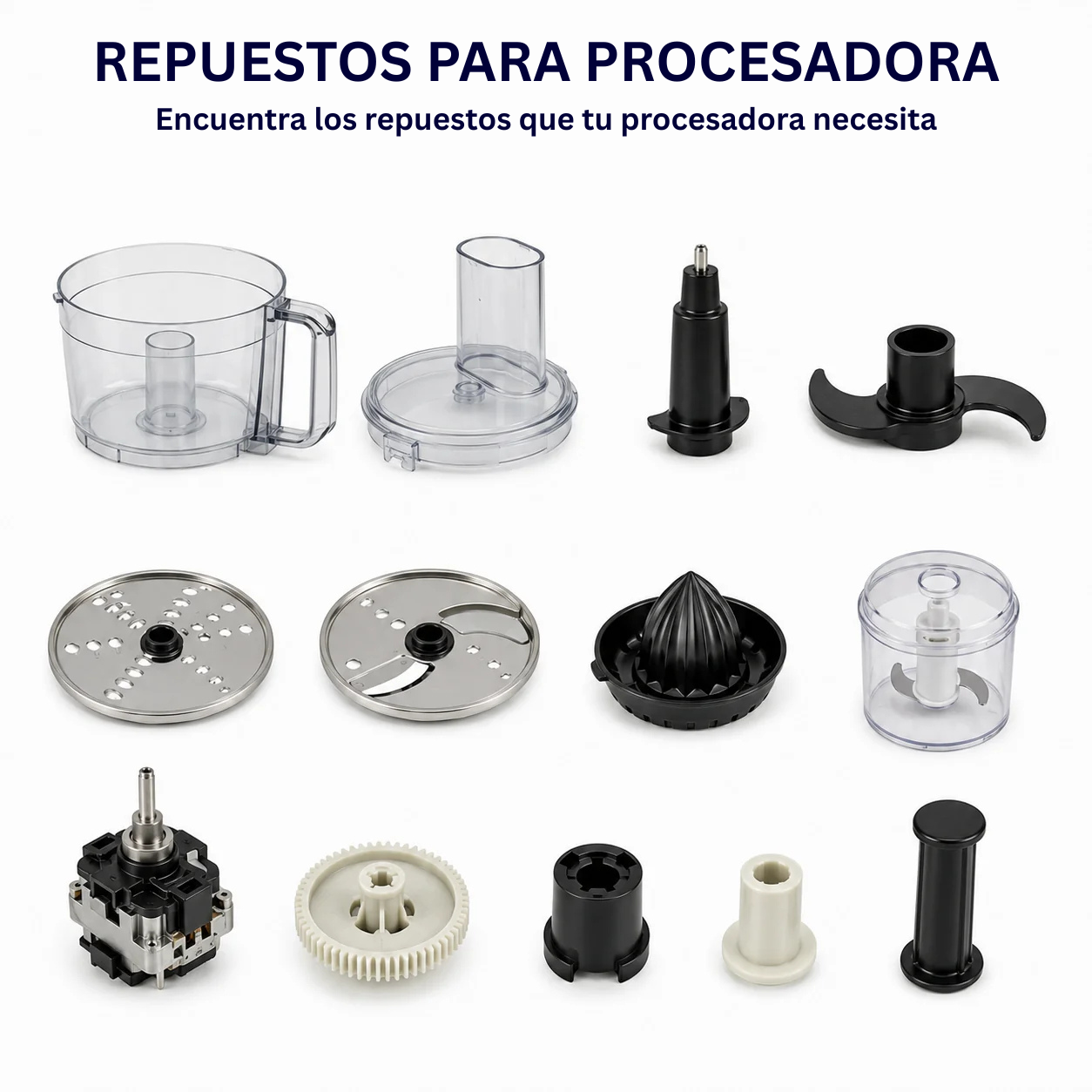 Repuestos para procesadora