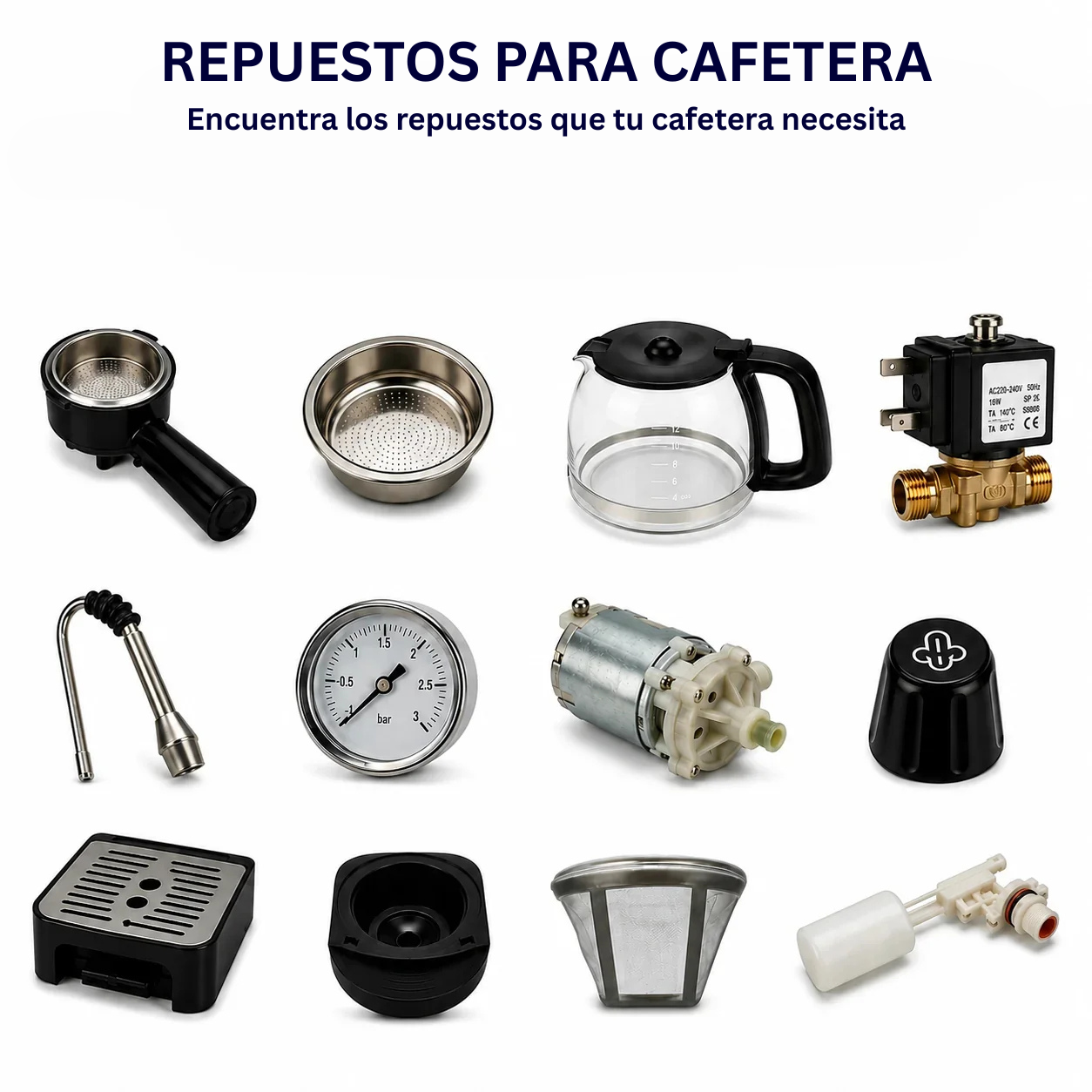 Repuestos para cafetera