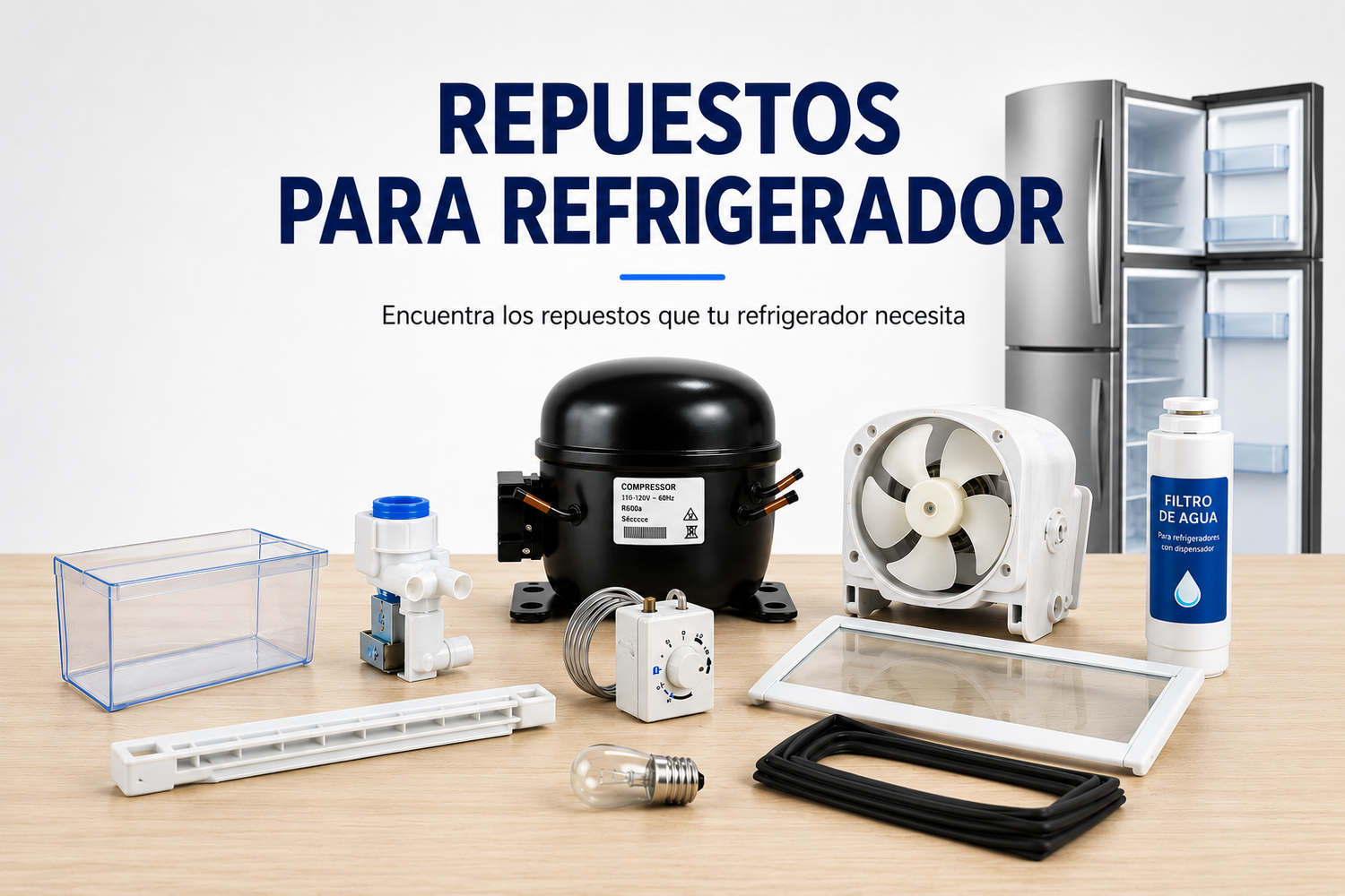 Repuestos para refrigerador