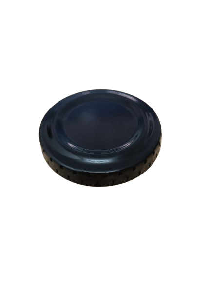 Tapa quemador esmaltada grande con moldura 75 mm