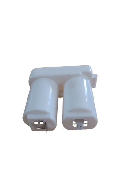 Porta pilas calefón a gas