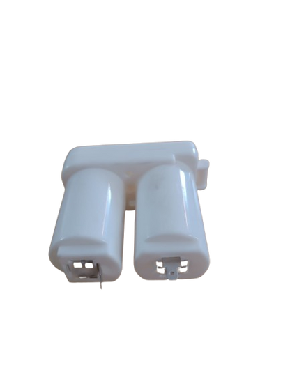 Porta pilas calefón a gas