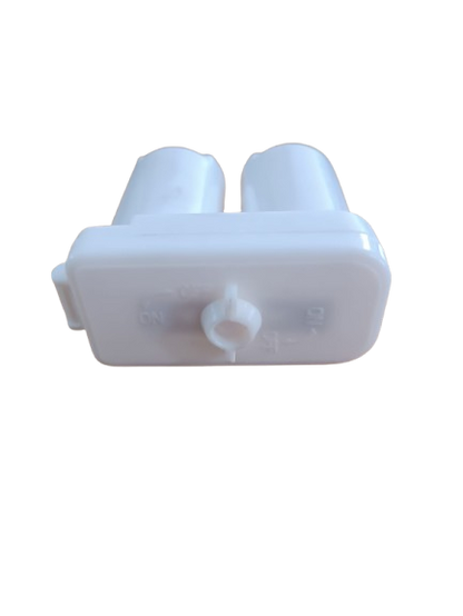 Porta pilas calefón a gas