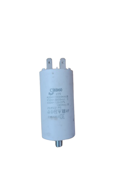 Capacitor / condensador 8 mf - 450 V