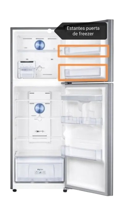 Anaquel / estante puerta freezer refrigerador Samsung