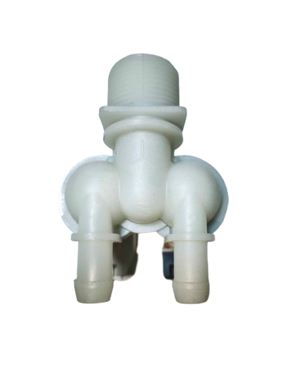 Electroválvula doble 180º - 11 mm Terminales finos