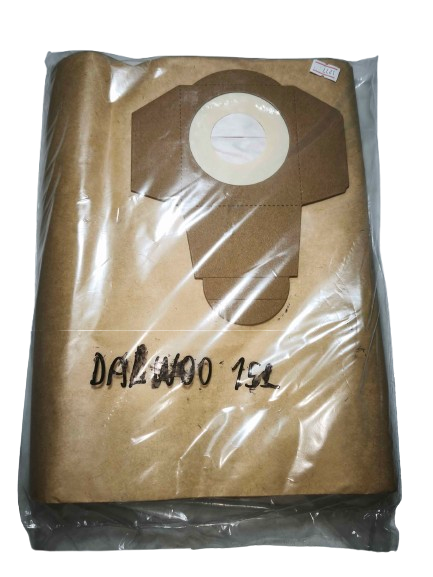 Pack bolsas de aspiradora 5 unidades Daewoo 15L