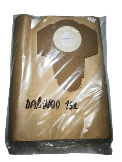 Pack bolsas de aspiradora 5 unidades Daewoo 15L
