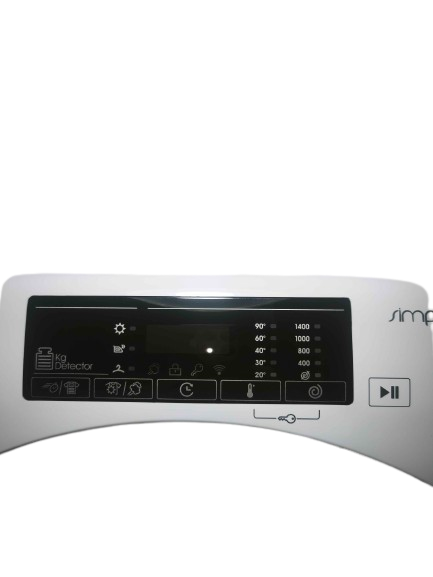 Panel de control con cinta display lavarropas Candy