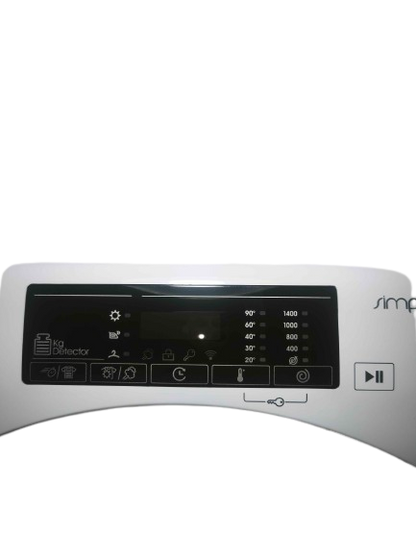 Panel de control con cinta display lavarropas Candy