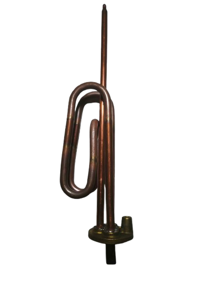 Resistencia calefón 1500 W - curva doble platina