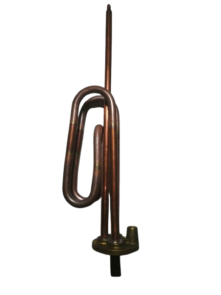 Resistencia calefón 1500 W - curva doble platina