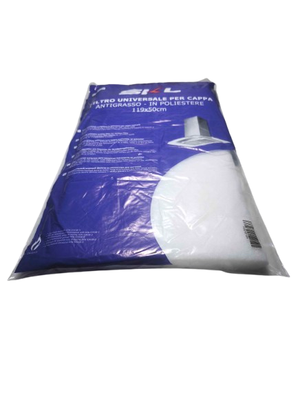 Filtro antigrasa recortable para campanas 119 x 50 cm