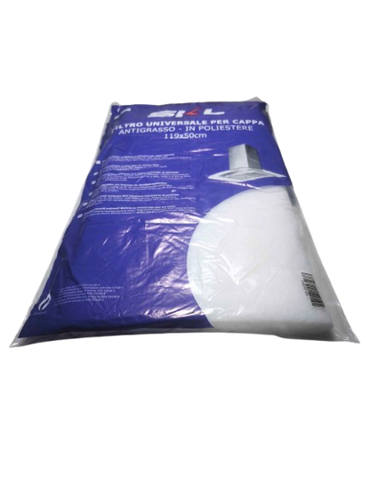 Filtro antigrasa recortable para campanas 119 x 50 cm