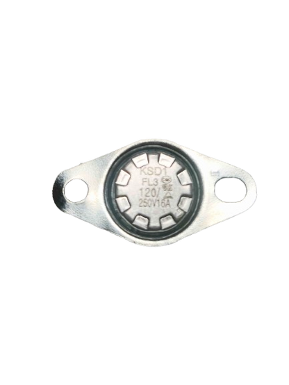 Térmico 120º C - 250V - 16A normal cerrado rearme automático