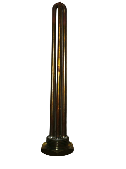 Resistencia calefón 1200 W - Italia recta rosca