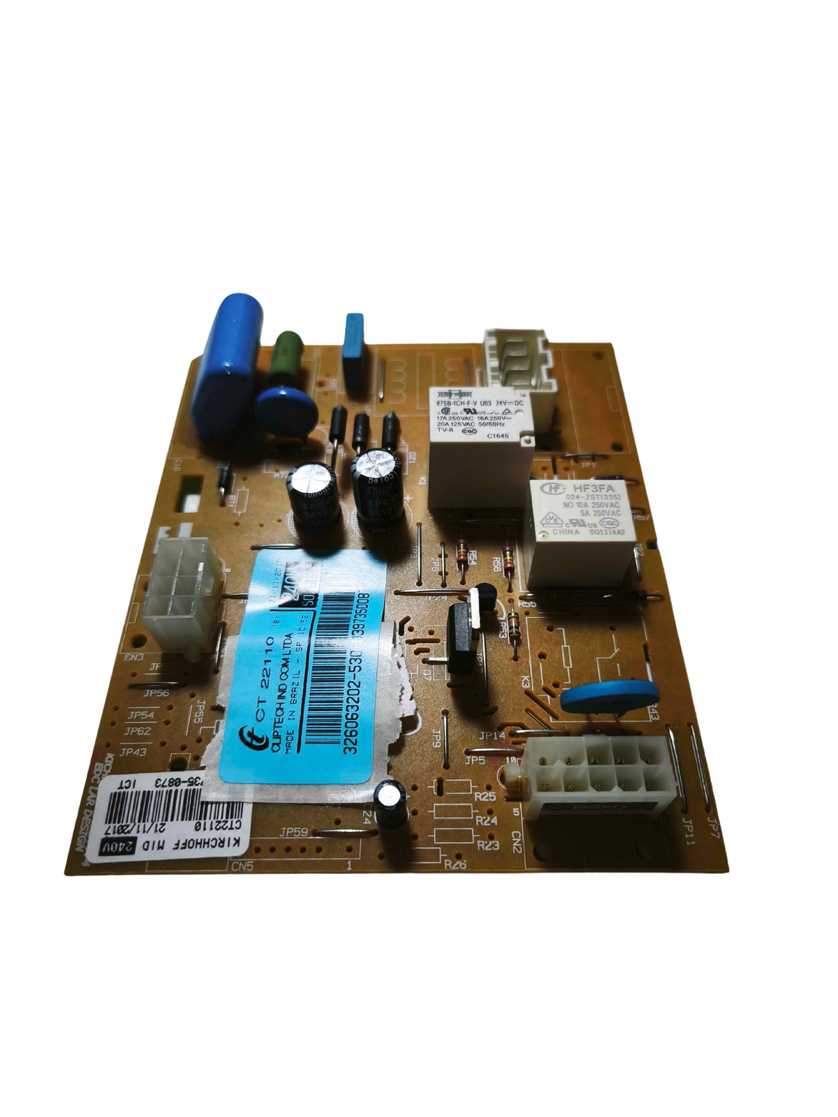 Placa principal refrigerador Whirlpool - Consul - Brastemp - 326063202