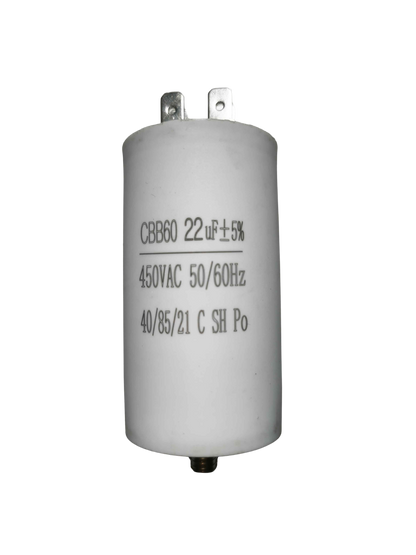 Capacitor / condensador 22 mf - 450 V