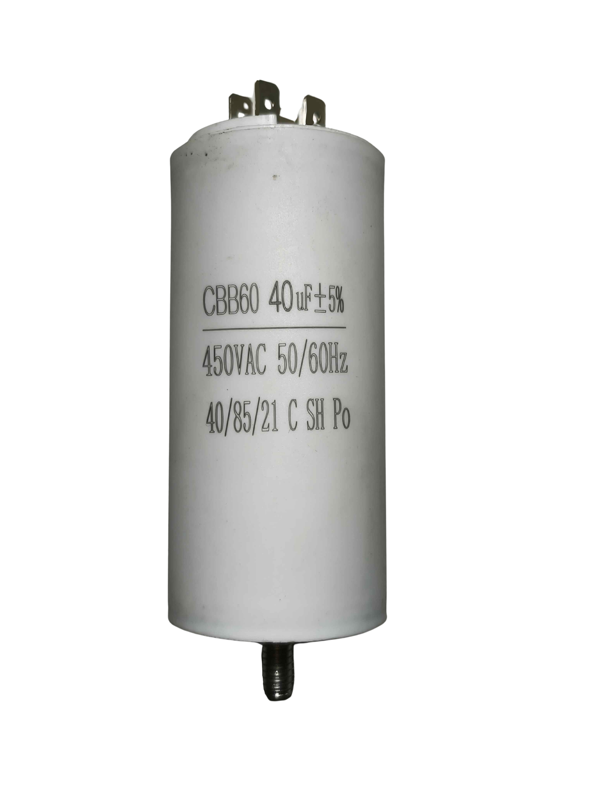 Capacitor / condensador 40 mf - 450 V