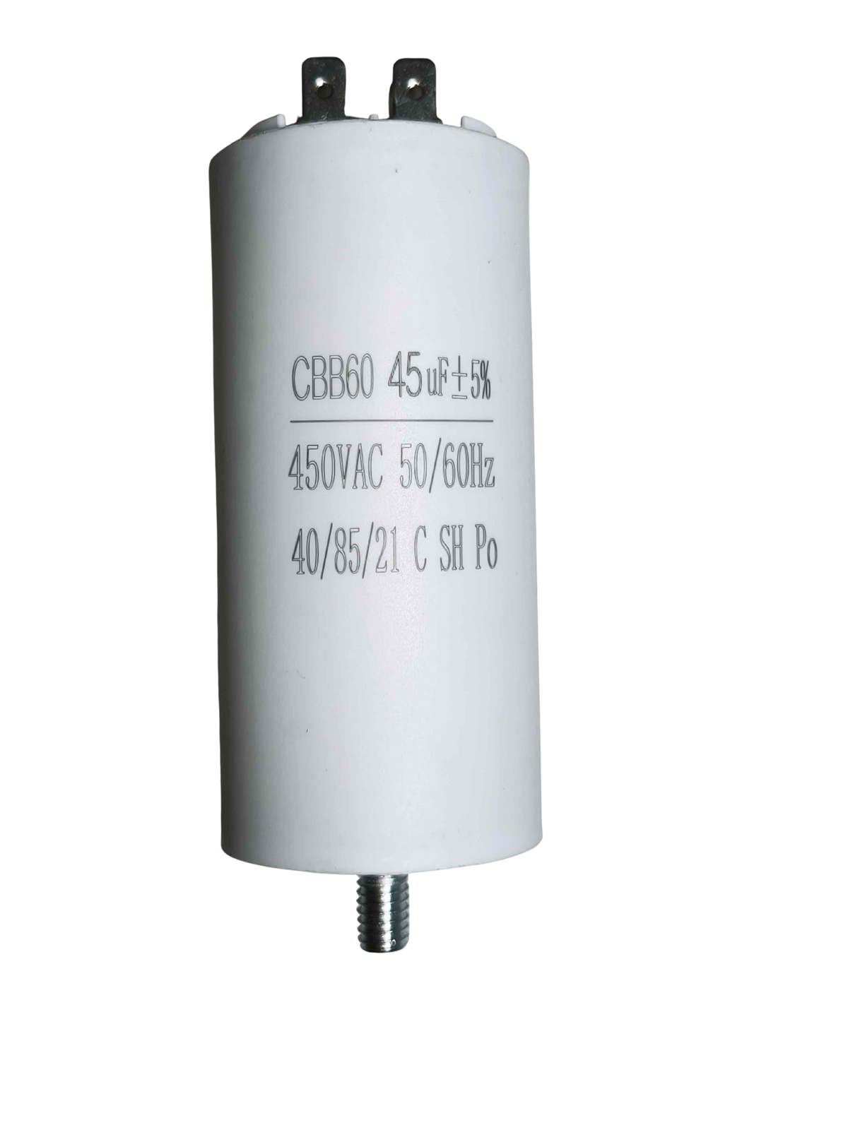 Capacitor / condensador 45 mf - 450 V
