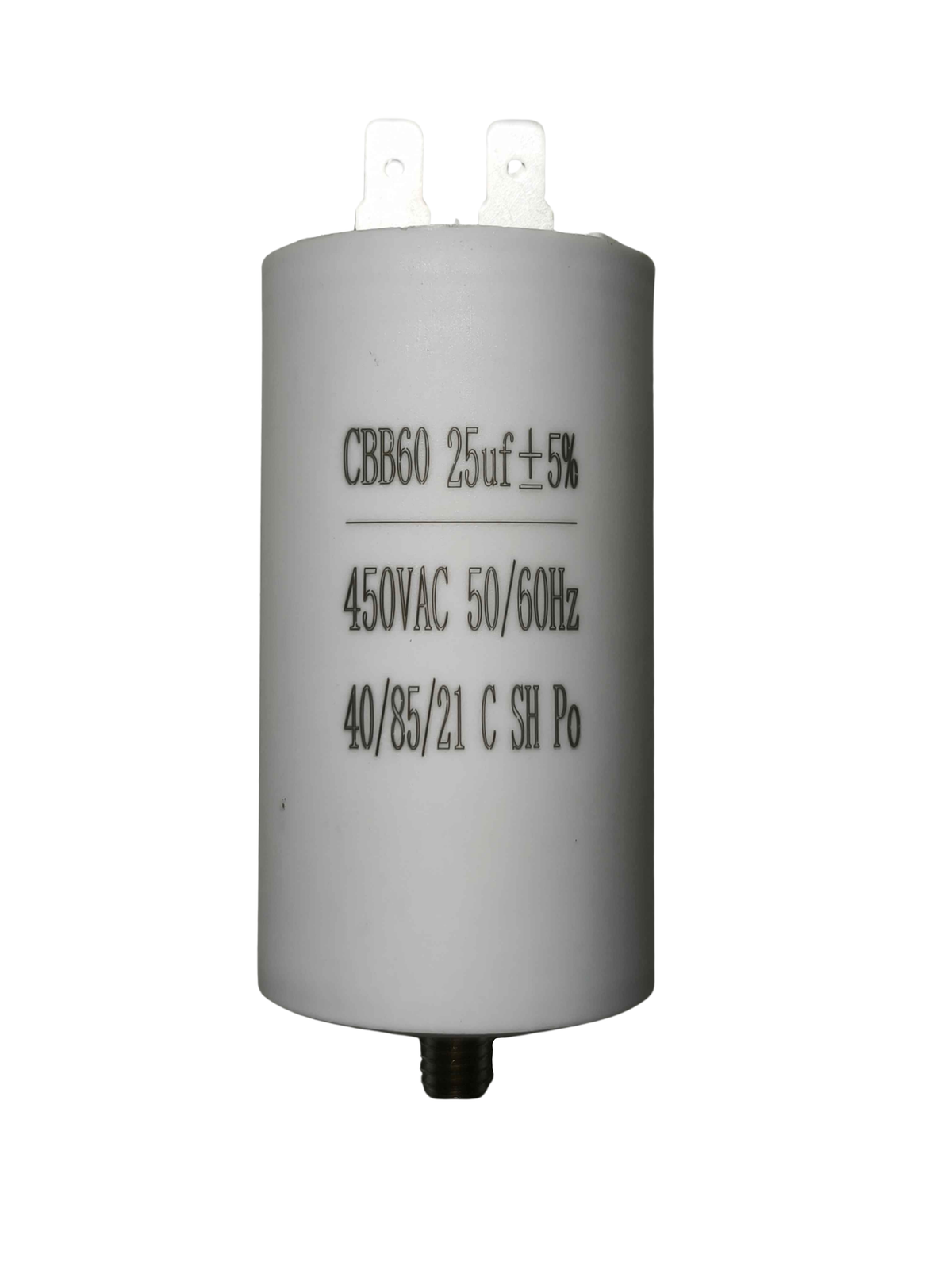 Capacitor / condensador 25 mf - 450 V