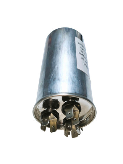 Capacitor / condensador 35 mf +6 mf metal - 450 V