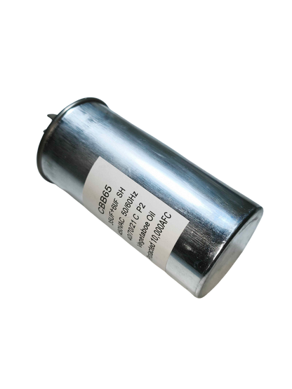 Capacitor / condensador 35 mf +6 mf metal - 450 V