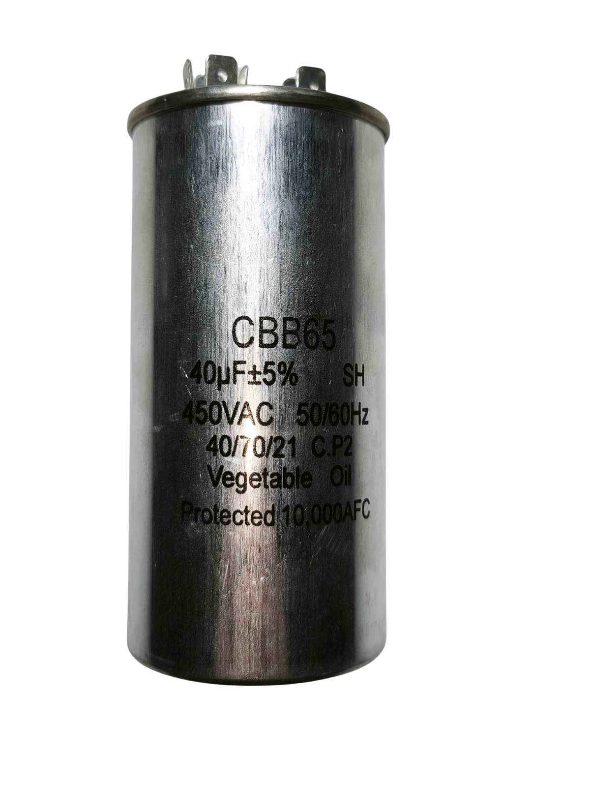 Capacitor / condensador 40 mf metal - 450 V