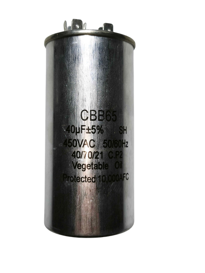 Capacitor / condensador 40 mf metal - 450 V