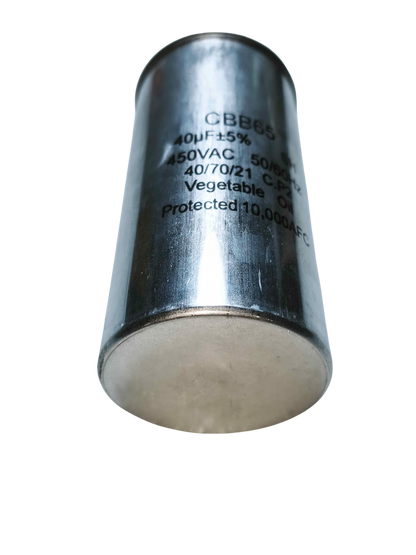 Capacitor / condensador 40 mf metal - 450 V
