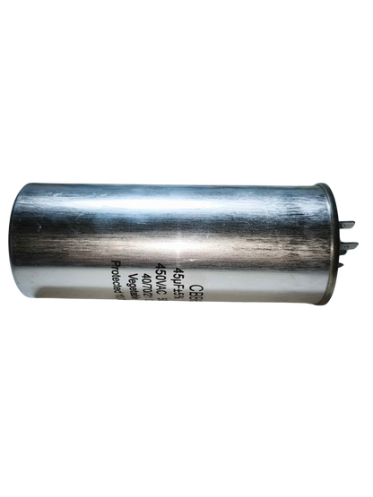 Capacitor / condensador 45 mf metal - 450 V