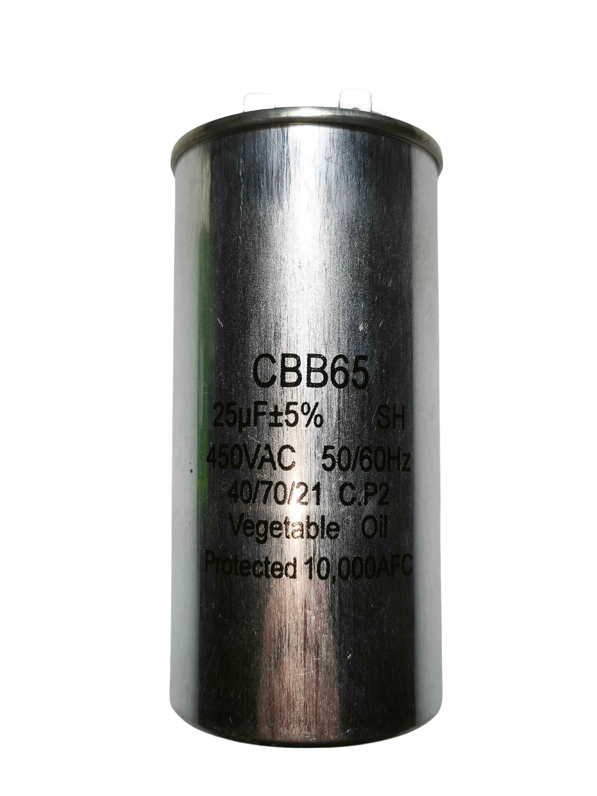 Capacitor / condensador 25 mf metal - 450 V