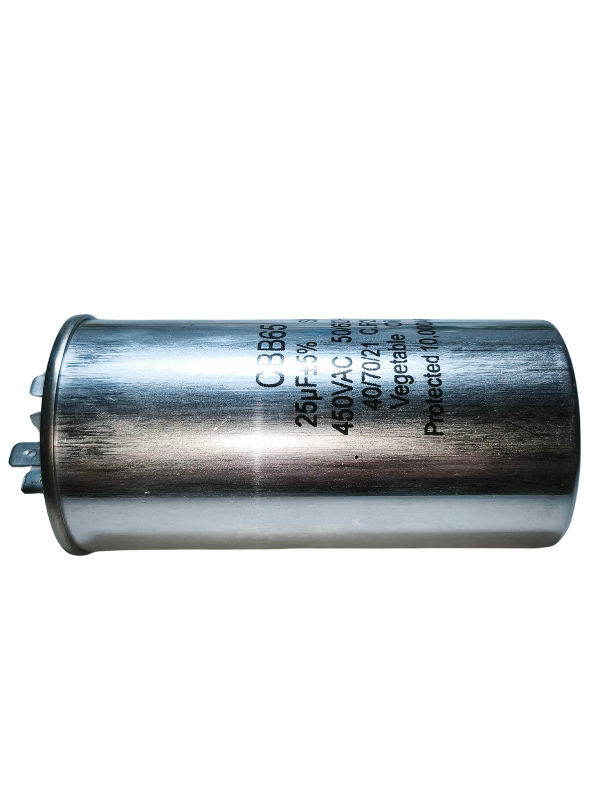 Capacitor / condensador 25 mf metal - 450 V
