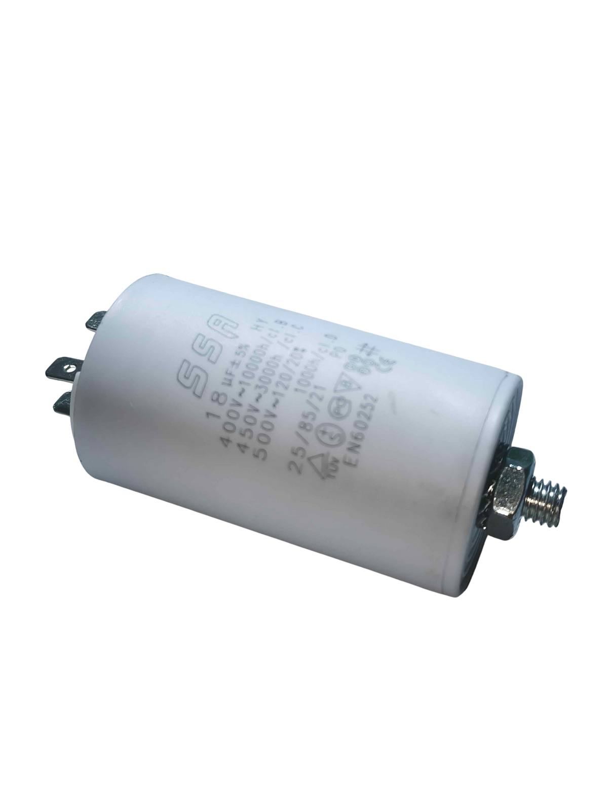 Capacitor / condensador 18 mf - 450 V - ATE