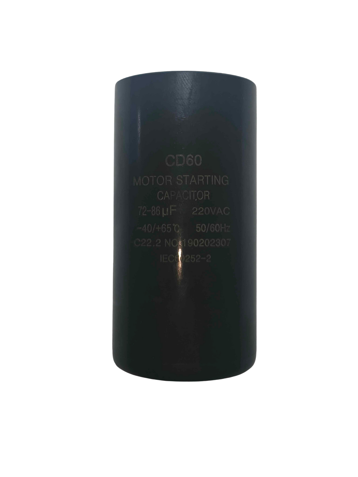 Capacitor / condensador 72 - 86 mf - 220 V