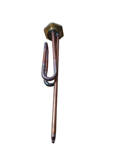 Resistencia calefón 1200 W - china curva rosca