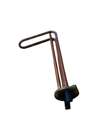 Resistencia calefón 1500 W - china 90º platina