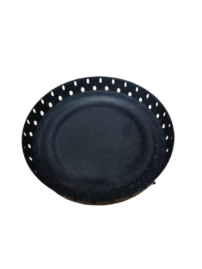 Tapa quemador esmaltada grande con moldura 75 mm