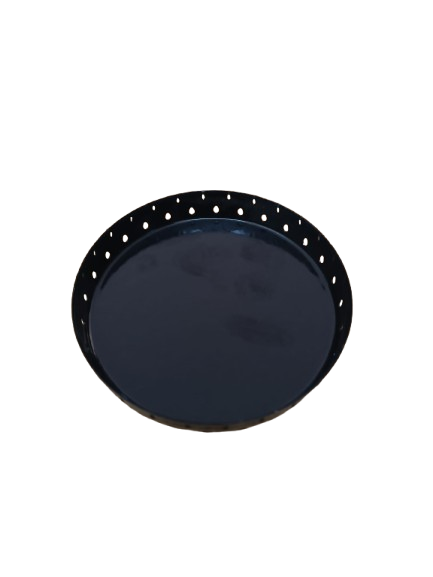 Tapa quemador esmaltada lisa grande 80 mm