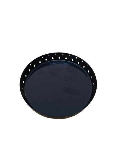 Tapa quemador esmaltada lisa grande 80 mm