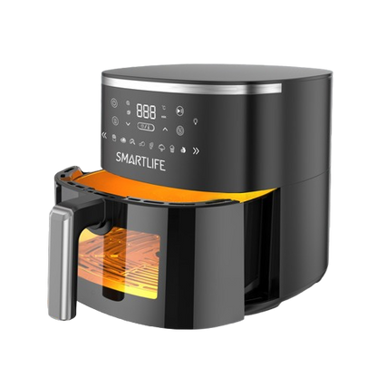 Freidora de aire digital 6L Smartlife SL-AFDV006